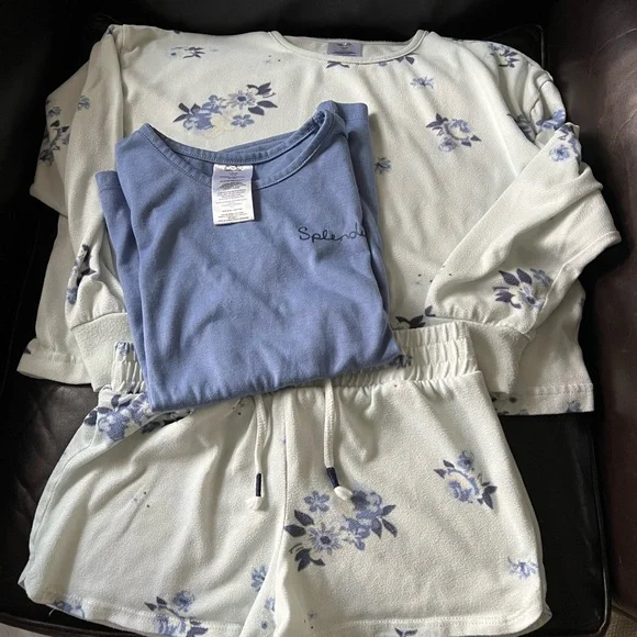Splendid 3Pc Pajama Set - Picture 1 of 5